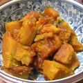 於石句亭御馳走参's cooksnap of when they made かぼちゃの煮もの♡.