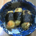 ange216's cooksnap of when they made さつま芋のり巻焼き.