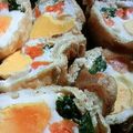 羽尼うに's cooksnap of when they made 油あげの卵袋煮.
