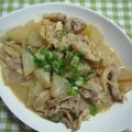 さとみりん's cooksnap of when they made ご飯が進む♪大根と豚の味噌バター炒め.