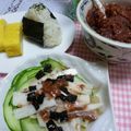 フーミン✩'s cooksnap of when they made 山芋の短冊♪梅かつお風味.
