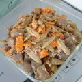 えりぱんな's cooksnap of when they made ごぼうと牛肉の味噌煮　＊名古屋の給食＊.