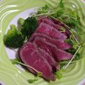せつみか's cooksnap of when they made ★材料３つ♪１５分で簡単ローストビーフ★.