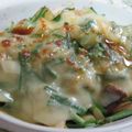 miyuki12's cooksnap of when they made 野菜炒め作り(キムチで)♫さつま芋焼き.