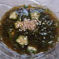 mizuho200's cooksnap of when they made オクラとめかぶの三杯酢あえ.