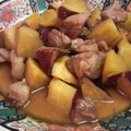 こまきぽん★'s cooksnap of when they made 簡単☆さつま芋と鶏肉のハニーレモン.