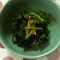 星からの贈りもの's cooksnap of when they made ほうれん草のなめたけ和え.
