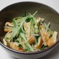 ちびうに's cooksnap of when they made おだしがジュワ～っ！水菜と揚げの煮浸し.
