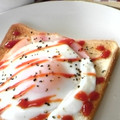 man23's cooksnap of when they made 半熟玉子がとろ～り☆ハムエッグトースト♪.