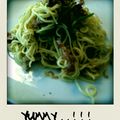 tinylily's cooksnap of when they made 葱が2本食べられる～葱塩焼きそば.