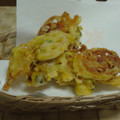 ちびぷりん's cooksnap of when they made 秋まるごと★レンコンと栗のかき揚げ♪簡単.