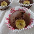 -koko-'s cooksnap of when they made おいしいチョコバナナマフィン♪.