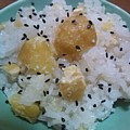 ままみん14's cooksnap of when they made 炊飯器で手間無し♪絶品の＜栗ご飯＞！.
