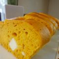 happynikki's cooksnap of when they made ハロウィンに★簡単パンプキンケーキ♪.