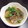 まくのうち's cooksnap of when they made 居酒屋風「すじ肉の味噌煮込み」.