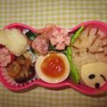 ごりごりら's cooksnap of when they made キャラ弁　はりねずみ親子 第２弾.