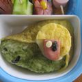 お料理がんばる's cooksnap of when they made キャラ弁♪　ポケモン　ツタージャ.