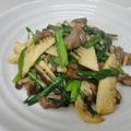 まほじょ's cooksnap of when they made スタミナ抜群！ラム肉とニラの青椒肉絲風☆.