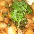 chiimama's cooksnap of when they made 大根竜田揚げ　甘酢あんかけ.
