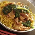 おともすん's cooksnap of when they made 小松菜のあんかけ焼きそば.