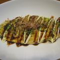 おかあちゃん。's cooksnap of when they made ビールにぴったり★とんぺい焼き風オムレツ.