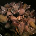 koma_ko's cooksnap of when they made ＊鶏レバーの甘辛しょうが煮＊.