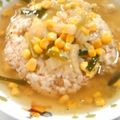 星からの贈りもの's cooksnap of when they made 簡単　残り物あんかけチャーハン.