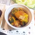 淳mama's cooksnap of when they made かぼちゃとベーコン「大葉にんにく醤油」煮.