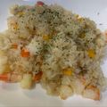 よっちゃんせっちゃん's cooksnap of when they made 超簡単♫フライパンde海老ピラフ♡.