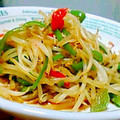 うれはれ's cooksnap of when they made もやしのマヨ醤油一味炒め.
