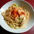 nerachin's cooksnap of when they made クリーミーでヘルシー豆乳味噌カルボナーラ.