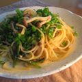 yucco's cooksnap of when they made 純和風！おみそ風味きのこパスタ☆.