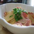 きゅうりのぬかづけ's cooksnap of when they made こく旨♪大根とベーコンの甘辛バター煮♪.