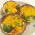 のりぞ～♪'s cooksnap of when they made 餃子カップでマヨチーズウインナー☆お弁当.