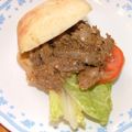 takako6262's cooksnap of when they made スラッピージョー（ハンバーガー）.