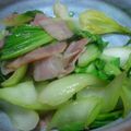 ＭＯＭＯパンダ's cooksnap of when they made 簡単♪チンゲン菜とベーコンの重ね蒸し♪.