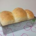 mocobaron's cooksnap of when they made 我が家の基本☆シンプル豆乳ミニ食パン.