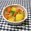 komomoもも's cooksnap of when they made うちの定番☆肉じゃが.