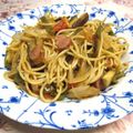 yulilia's cooksnap of when they made トマトとナスのパスタ♪.