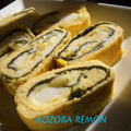 青空レモン's cooksnap of when they made 切れてるチーズde卵焼き♫.