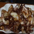 ラブターキー's cooksnap of when they made イカのニンニク醤油バターソテー.
