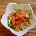 mamida_'s cooksnap of when they made もやしときゅうりのサラダ.