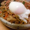 miwanda's cooksnap of when they made 簡単*お手軽ビビンバ風丼.