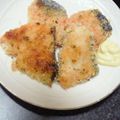 ーYuuー's cooksnap of when they made 揚げないのに鮭フライ.