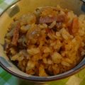 ++よつば++'s cooksnap of when they made 美味すぎ！ベーコンとアサリの炊き込みご飯.