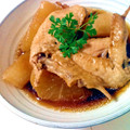 ♥bambi♥'s cooksnap of when they made すぐできておいしい♪大根と鶏手羽の煮物♪.