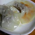 徹嫁っち's cooksnap of when they made 離乳食後期☆☆☆簡単！！手づかみわんたん.