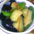 Meruu's cooksnap of when they made しし唐と茄子の揚げおひたし☆.
