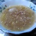 モコブーママ's cooksnap of when they made 大根・豚肉・春雨で　簡単☆あったかスープ.