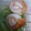 わこたこ's cooksnap of when they made お弁当に♫ちくわのくるりんハムチーズ.